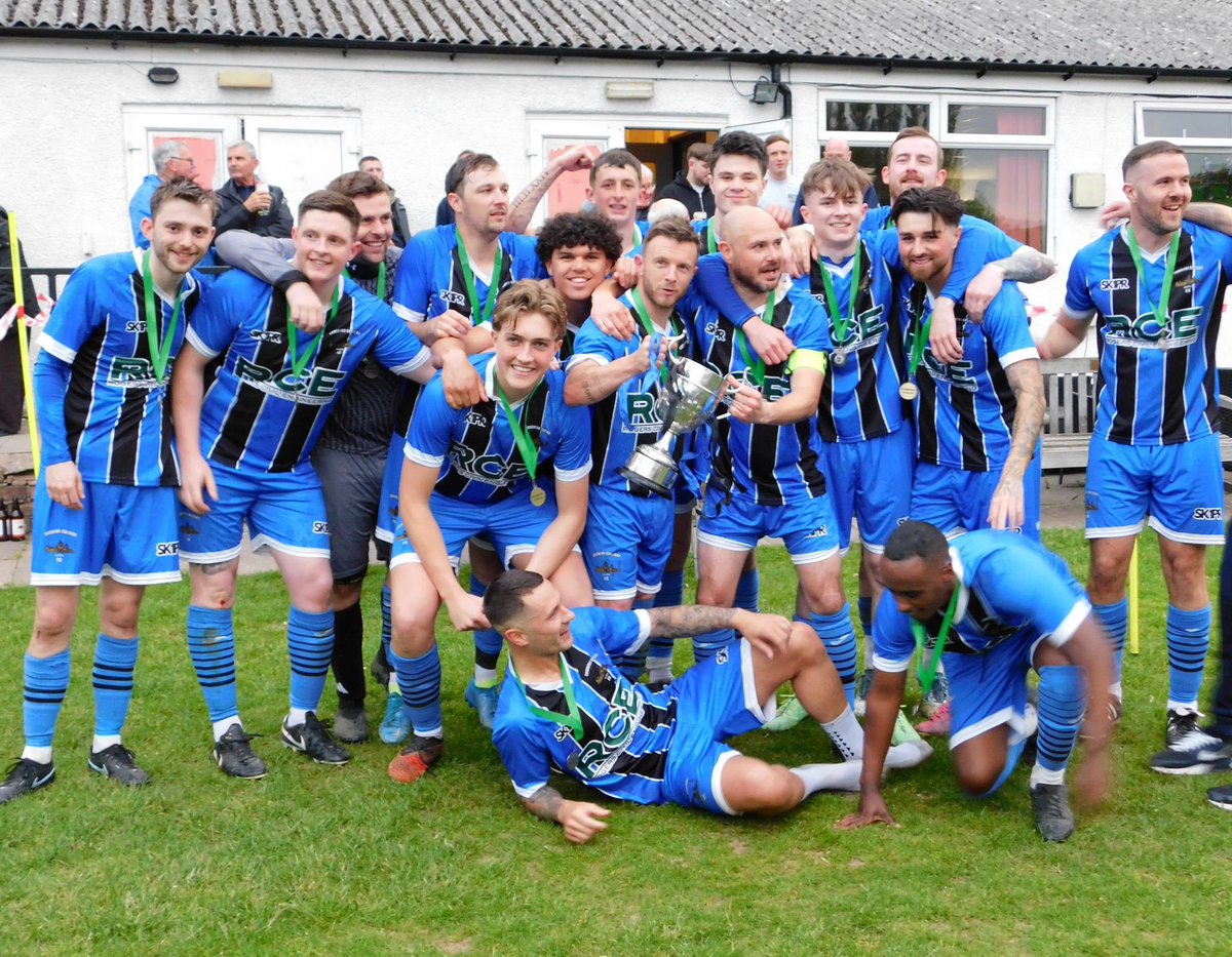 CollieryFc's tweet photo. 2 teams 1 club 💙 ….One more cup final to go https://t.co/N0tjNGVJKe