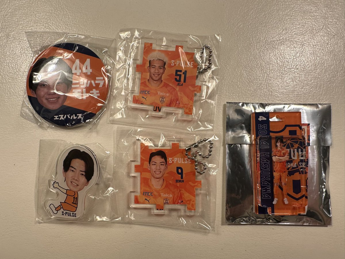 清水エスパルス ガチャ & シークレット 譲：写真のもの 求：同種6. 16