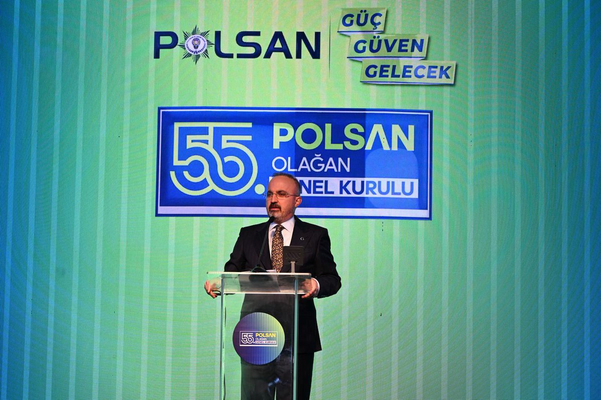 EmniyetGM's tweet photo. 181 yıllık köklü geçmişe sahip Emniyet Teşkilatımızın önemli bir parçası olan Polis Bakım ve Yardım Sandığı (POLSAN)’nın 55. Olağan Genel Kurulu İçişleri Bakan Yardımcılarımız Sayın Ali Çelik ve Sayın Bülent Turan ile Emniyet Genel Müdürümüz Sayın Ali Fidan’ın teşrifleriyle Ankara’da gerçekleştirildi.

146 bin üyeye ulaşan POLSAN, her geçen gün büyüyen yapısıyla geleceğe daha güçlü adımlarla ilerlemektedir. POLSAN 55. Olağan Genel Kurulu’nun Emniyet Teşkilatımıza ve tüm mensuplarımıza hayırlı olmasını temenni ediyoruz.