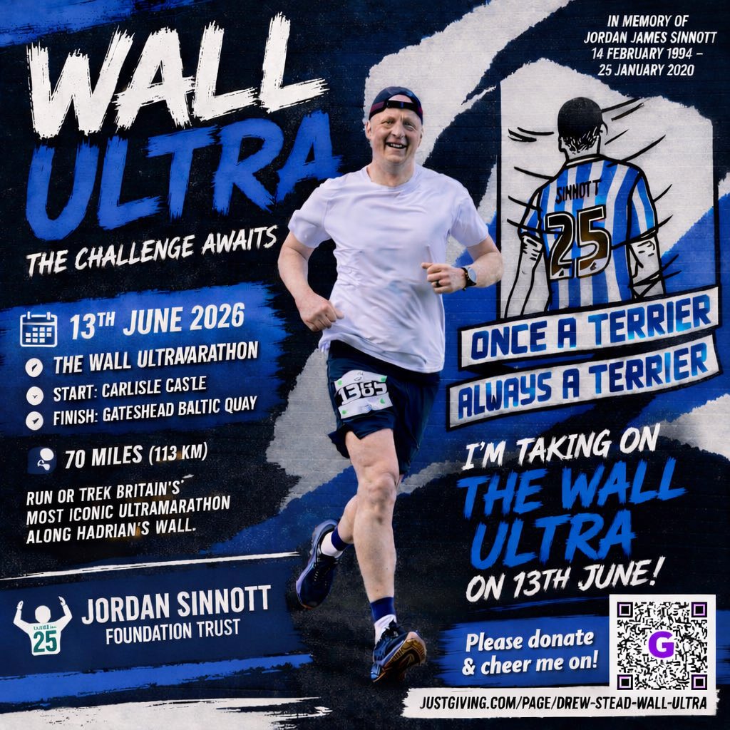 Real_Drew_Stead's tweet photo. 13th June. 70 miles of running for a great cause. 

https://t.co/Z4RlENv1Fb https://t.co/B3nYNXRqNw