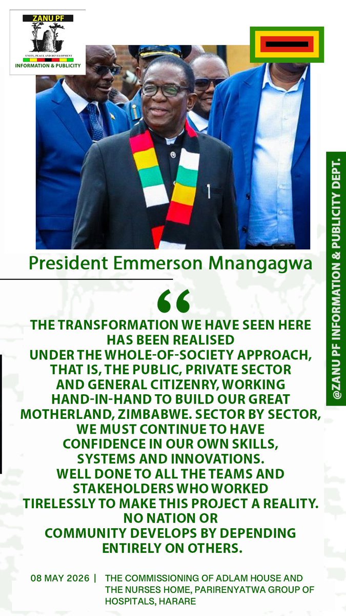 ZANU PF tweet media
