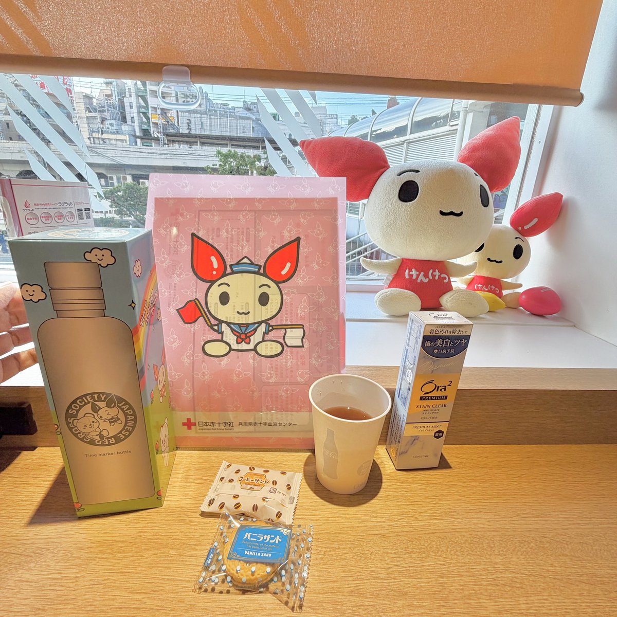mi2wit's tweet photo. 今日は三宮センタープラザのminamo献血ルームにて成分献血。
三宮だったら、いつもミント(M15)でしたが、こっちは移転してから初めて来ました。 #成分献血 https://t.co/xtEtHa7yHx