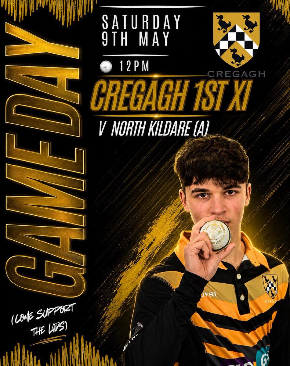 Cregagh Cricket Club🖤💛 tweet media