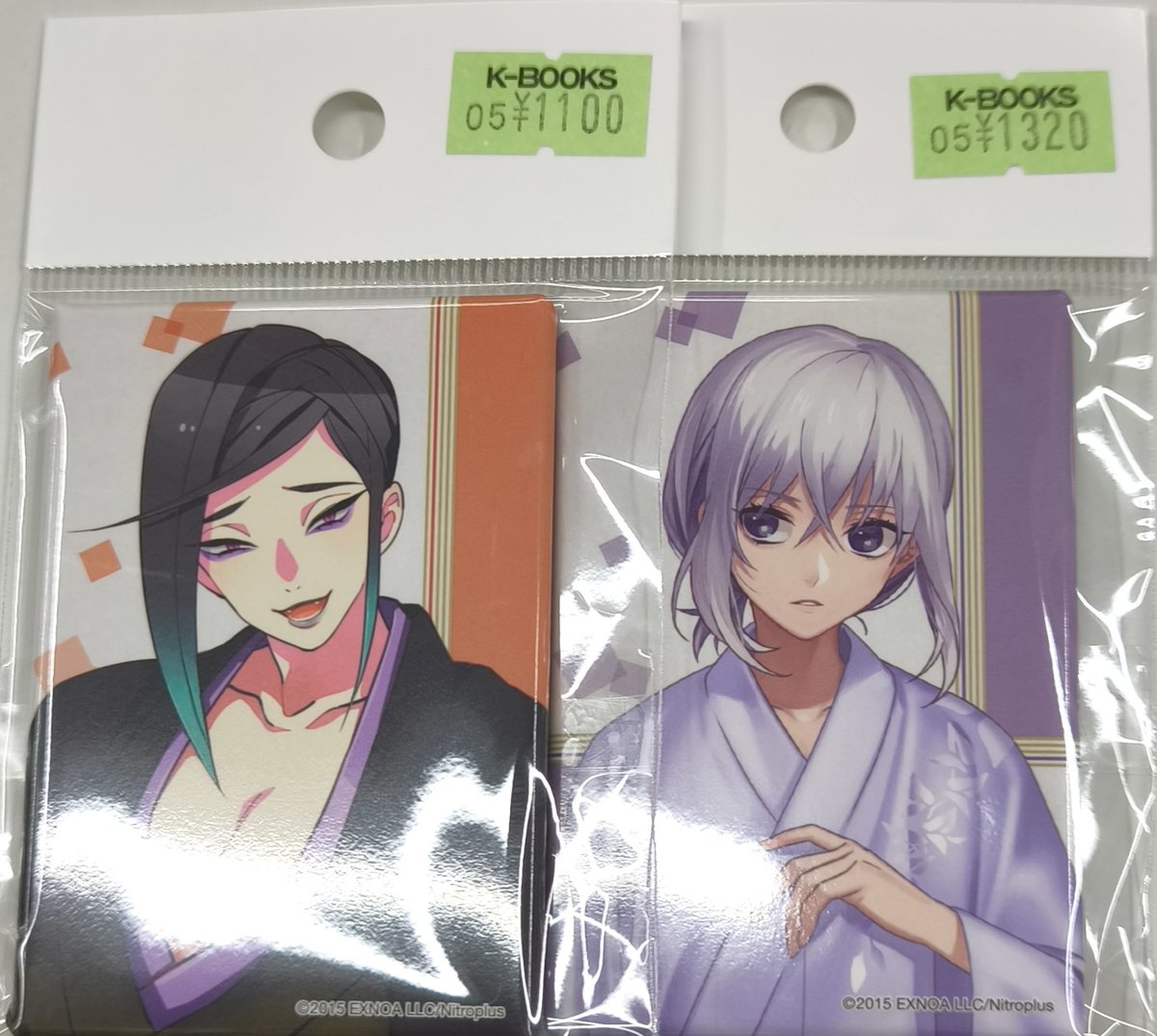 入荷情報】 刀剣乱舞 とうらぶ スクエア缶バッジコレクション 軽装 静