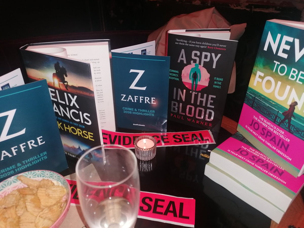PaulWarnerBooks's tweet photo. Yes, that's me between Robert Peston and Susie Dent, clearly so overcome with something indefinable (Prosecco) that I kept my eyes resolutely slammed shut. Had a fantastic time at @ZaffreBooks Crime and Thriller Celebration event in London on Thursday night. Thanks all! https://t.co/NSv4pxMqrU