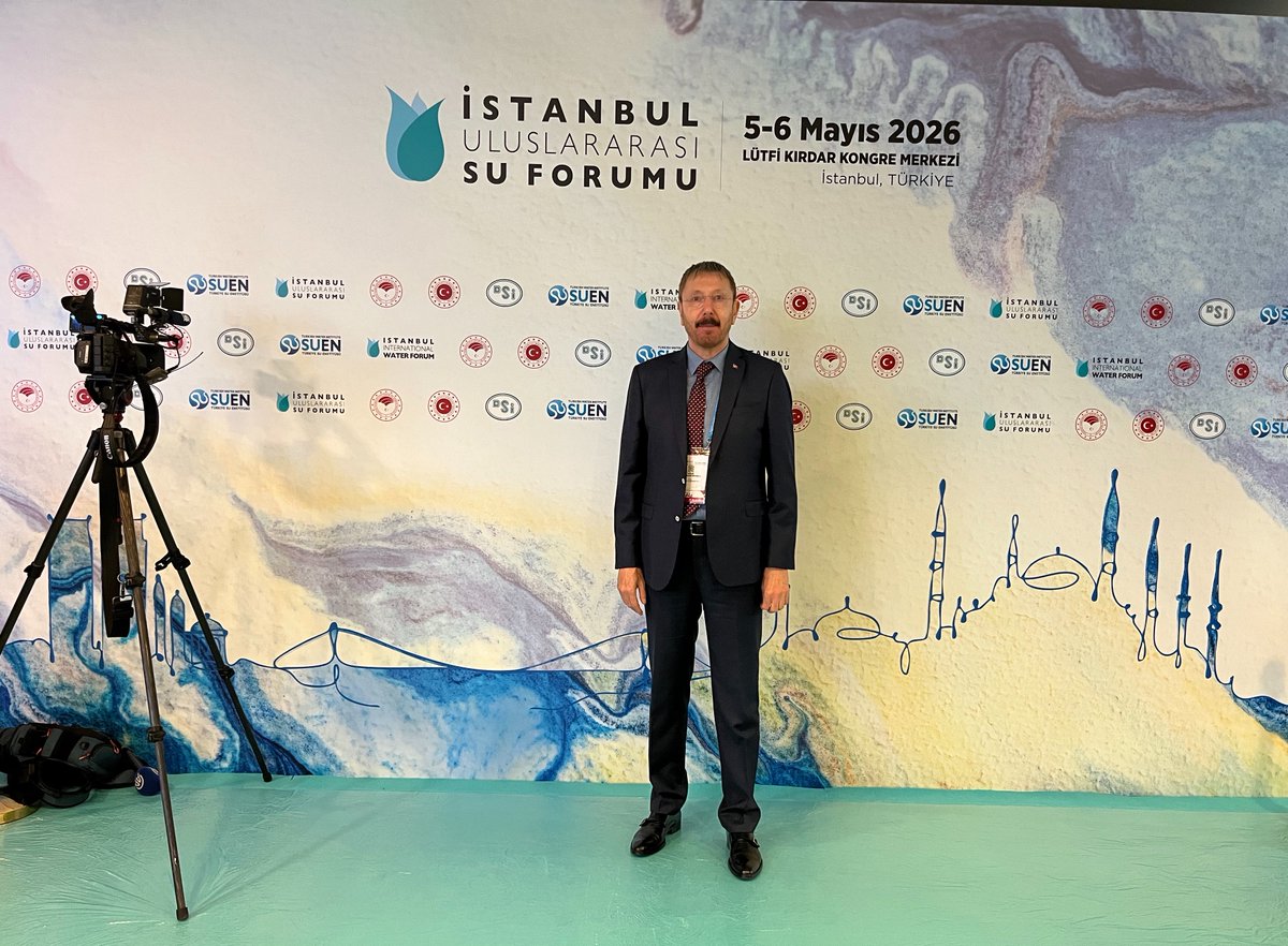 ubuyukhatipoglu's tweet photo. İstanbul Uluslararası Su Forumu 5-6 Mayıs 2026’da İstanbul’da, çok sayıda ülkenin bakanlık düzeyinde  katılımı ile tamamlandı. Bu önemli organizasyona düzenleyen Tarım ve Orman Bakanımız @ibrahimyumakli başta olmak üzere tüm paydaşlara şükranlarımı sunarım. @bekirgizligider https://t.co/EmWAHETX5i