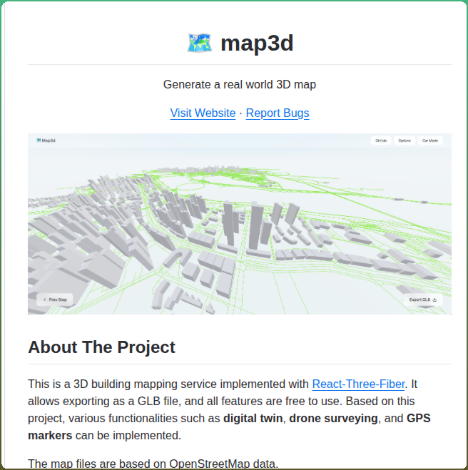 tom_doerr's tweet photo. Generates 3D city maps from OpenStreetMap data

https://t.co/kOBe6YUsS9 https://t.co/8naIKvr35g