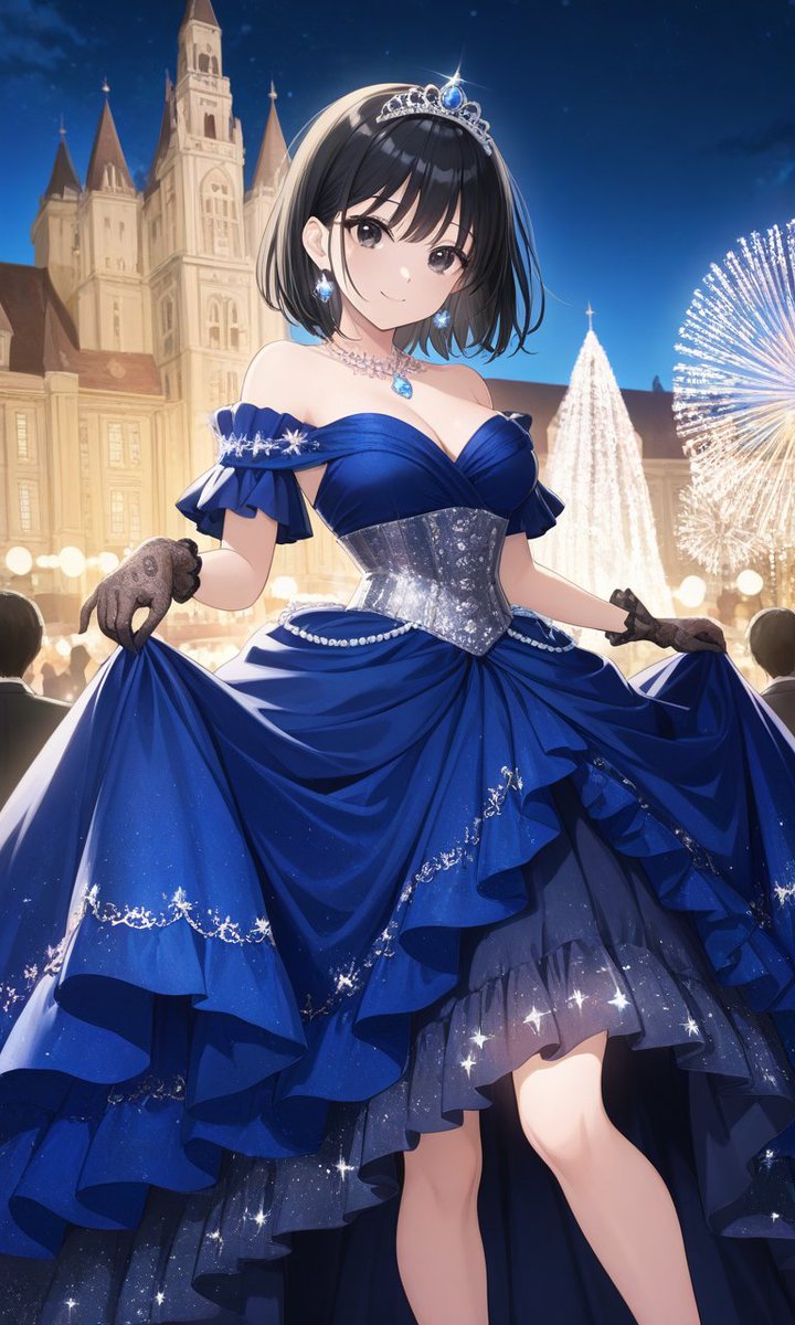 エターナルプリンセスコーデ ルーレット AIうちの子プリンセス #weeklyChallenge FOX GIRLSさん参加しまーす