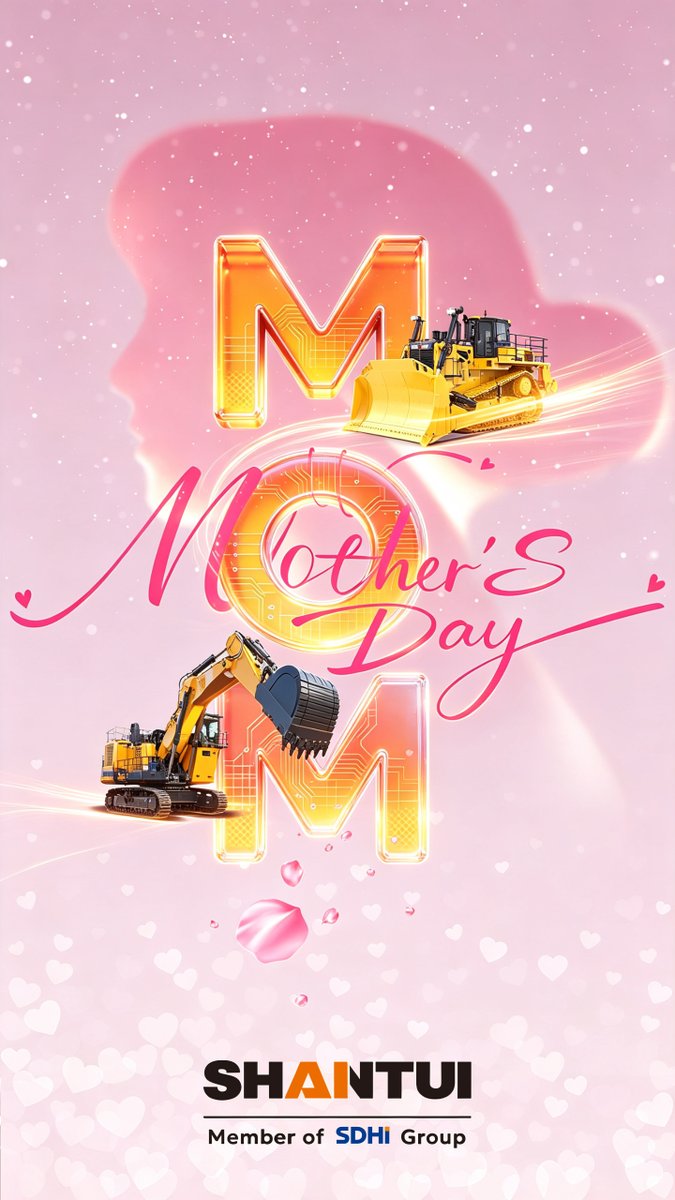 ShantuiOversea's tweet photo. This Mother’s Day, Shantui sends heartfelt wishes to mothers around the world. ✨
Wishing all mothers happiness, health, and beautiful moments every day. 💐
#ShantuiGlobal #MothersDay #Shantui #BuiltForStrength #BuiltWithCare #BuildingBetter #SustainableConstruction https://t.co/FScvrWRbcy