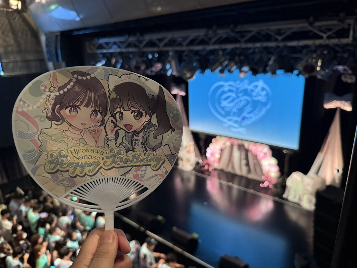 YanakkN's tweet photo. 2階から廣川さん!
#わーすた
#wasuta
#廣川奈々聖生誕祭2026 https://t.co/xStIF8kfts