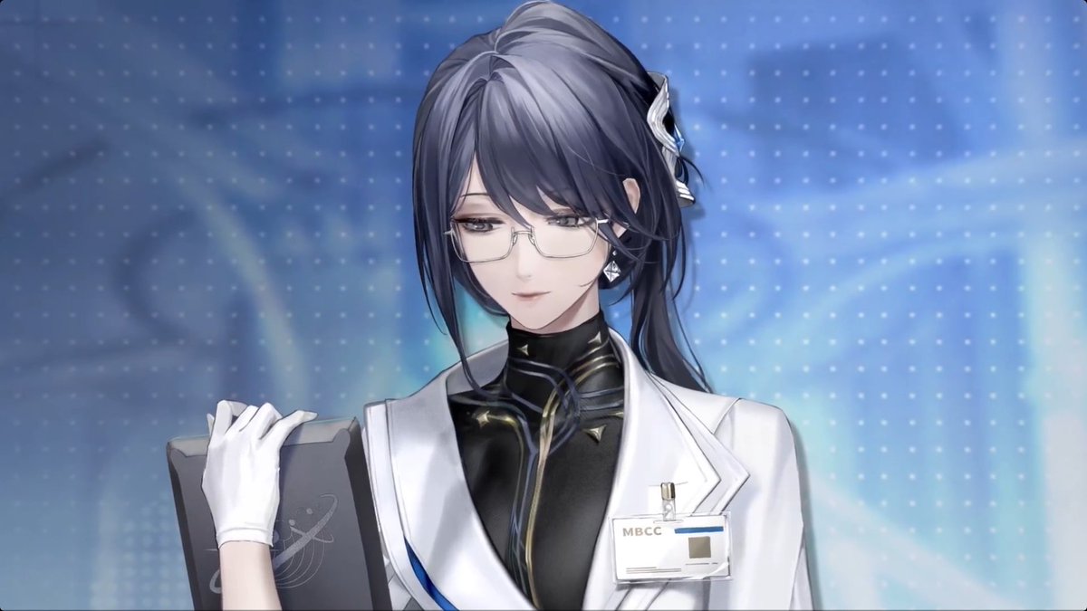 _hCloud's tweet photo. ■ Image Ownership: [MBCC Chief]
■ Outfit Archive: [Coordinated Variants]

▼ Outfit Details
A scholar style uniform specially tailored for the Chief to better integrate into the scientific research system. Atomic-level collisions within the universe may evolve into countless laws and chains of causality.