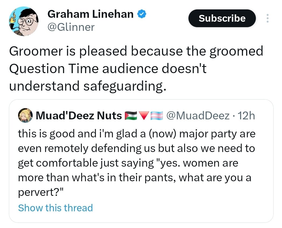 Muad'Deez Nuts 🇵🇸🔻🏳️‍⚧️ tweet media