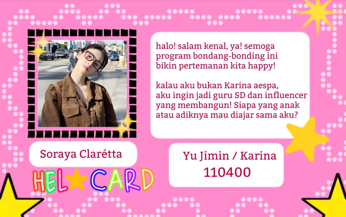 karina tweet media
