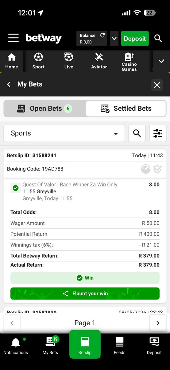 Kabelo Kabz Ramothello (Just Punting) tweet media