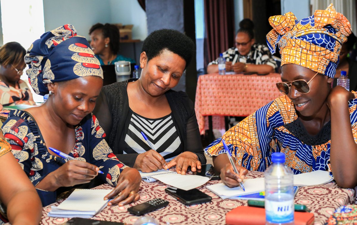 RWN_WomenNet's tweet photo. Our Women Safe Space Facilitators just wrapped up two powerful days of learning together! They explored what truly makes a woman safe space safer, healing, and empowering, while sharing experiences from their communities.

@RwandaLocalGov
@UNTrustFundEVAW
@GBVnet
@unwomenrwanda
@ProfemmesTH
@GenderMonitorRw
@RwandaGender
@trocaire 
@medicamondiale 
@KvinnaKvinnaINT
@unwomenrwanda
@AFD_France
@ambafrancerwa
@womenstrongintl
@FemnetProg
@balikungerii
@GBVnet
@WomenforWomen
@giz_rwanda