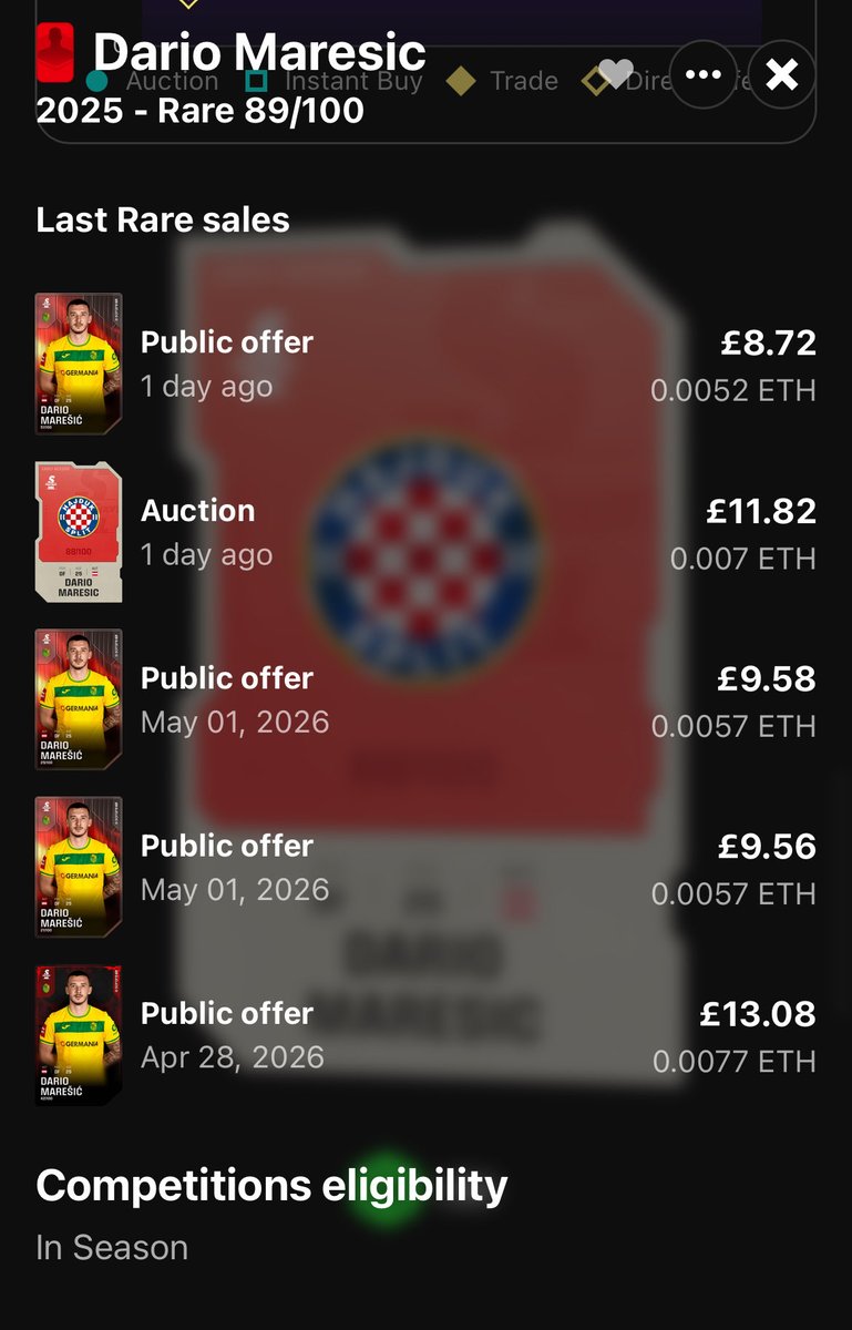 baskeyx's tweet photo. I’ve spent years building this #avfc rare collection on #sorare

I finally got a podium with it. 2nd place and a “star” reward. This star rare reward sold yesterday for less than £9. How is this acceptable? 

 @ni2las @soraresupport https://t.co/RpCk5a5wJO