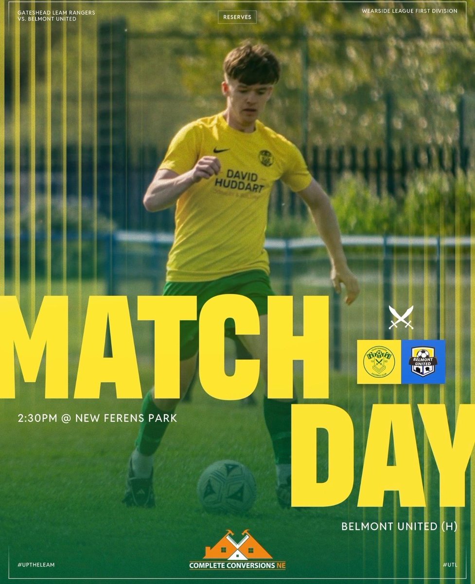 LeamReserves's tweet photo. 𝗠𝗔𝗧𝗖𝗛𝗗𝗔𝗬
🆚 Belmont United 
🏆 Wearside First Division 
⏰ 14:30 KO
🏟️ New Ferens Park, DH1 1GG

📸 Charlie Eaton | #UpTheLeam #UTL 🔰 https://t.co/gV7d7XFxMd