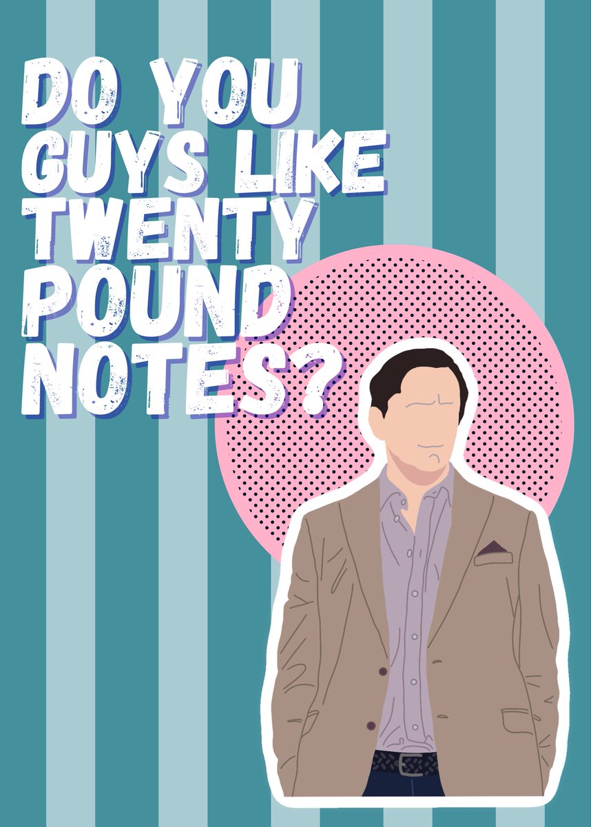 LPaperPalace's tweet photo. Two new variations of the ‘Twenty Pound Notes’ design 😚👌@serafinowicz #Amandaland #lucypunch #peterserafinowicz https://t.co/5rGISkrdIs