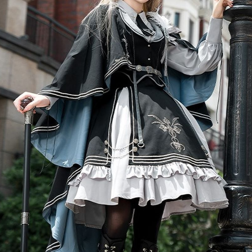 ロリィタセットアップ エレガント軍服ロリィタセットアップ♡