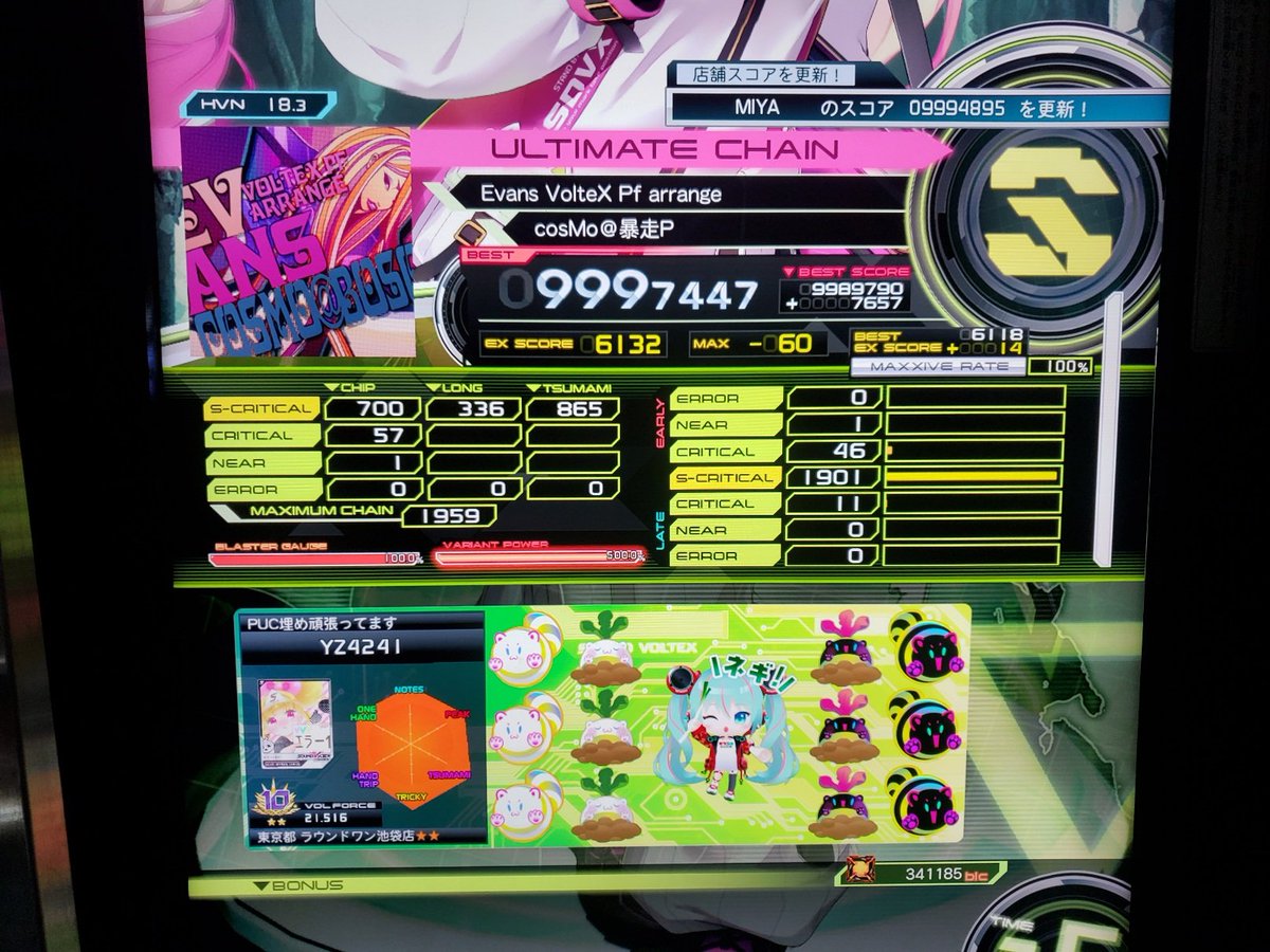 泣けるEvans VolteX Pf arrange(HVN)