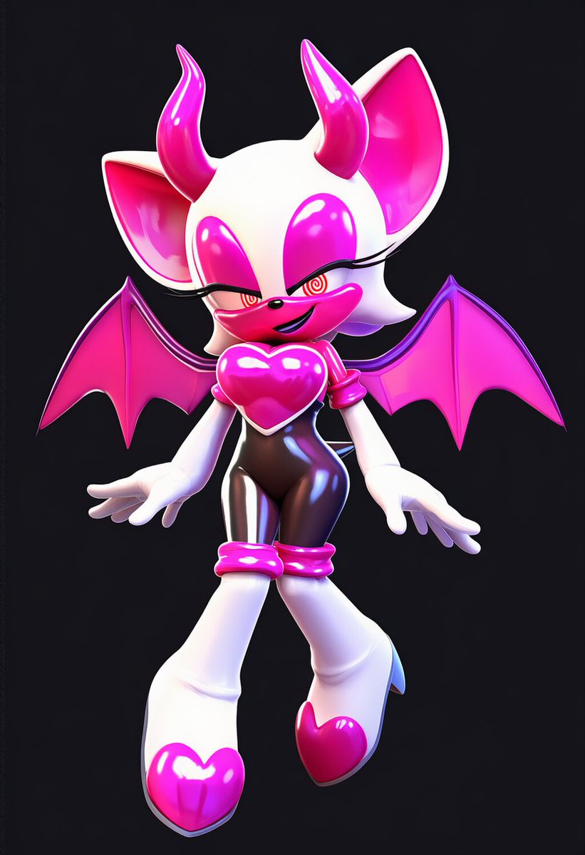 Rouge The Demonic Bat tweet media