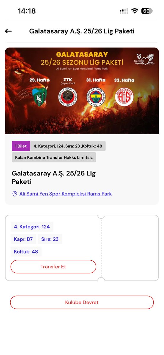 saligiaaa's tweet photo. BATI ALT, 124

2 bilet var. Passo hesapları verilecektir.

#galatasaray #galatasaraybilet #bilet #biletvar #antalyaspor https://t.co/3xIZaKJE17