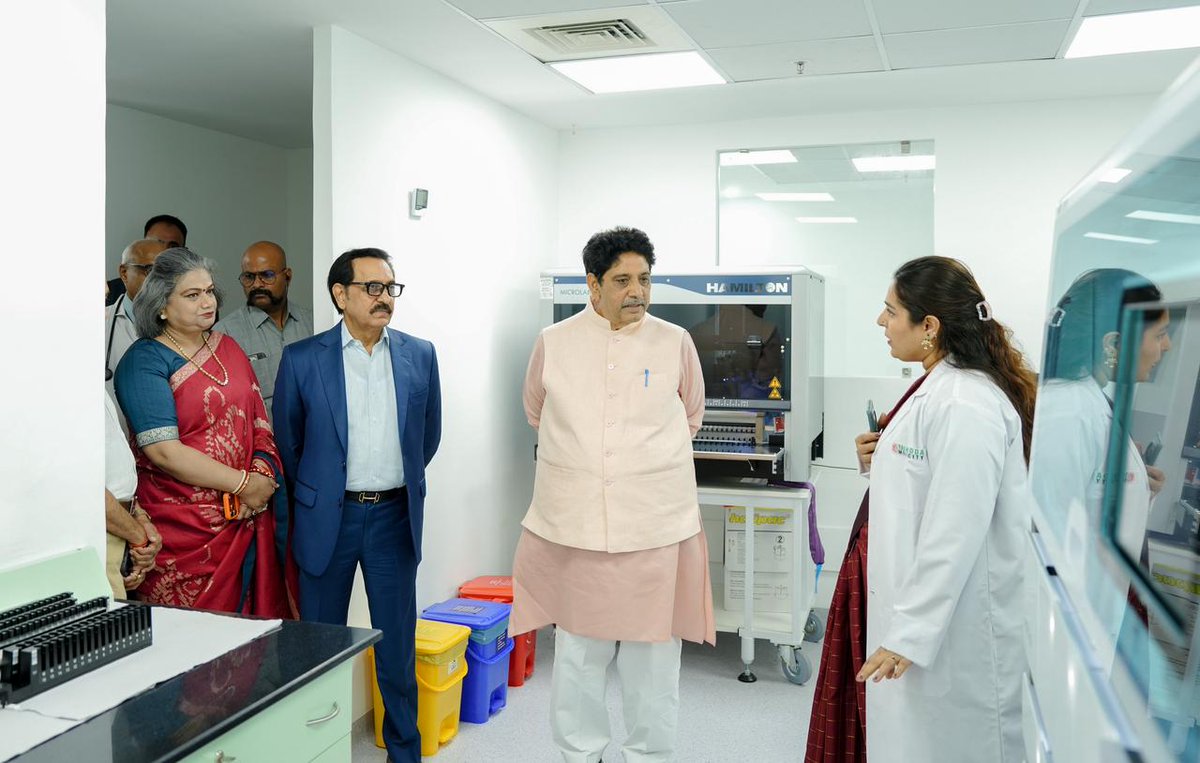 PremNArora's tweet photo. Thalassemia is a lifelong condition that requires continuous care and long-term support for both patients and their families. Keeping this in mind, we recently launched a dedicated Thalassemia Care Centre at Yashoda Medicity to provide structured and specialised care under one roof.

It was a pleasure to have 𝐒𝐡𝐫𝐢 𝐒𝐮𝐧��𝐥 𝐊𝐮𝐦𝐚𝐫 𝐒𝐡𝐚𝐫𝐦𝐚 𝐉𝐢, Hon’ble Minister for IT and Electronics, Government of Uttar Pradesh, join us for this important initiative. Through such focused efforts, we aim to strengthen awareness, encourage early screening, and improve access to specialised care for families affected by Thalassemia .
