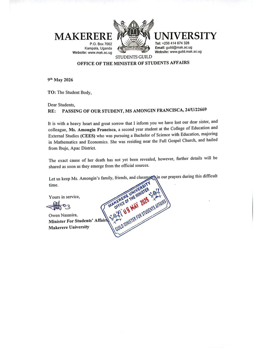 Makerere Students' Guild tweet media