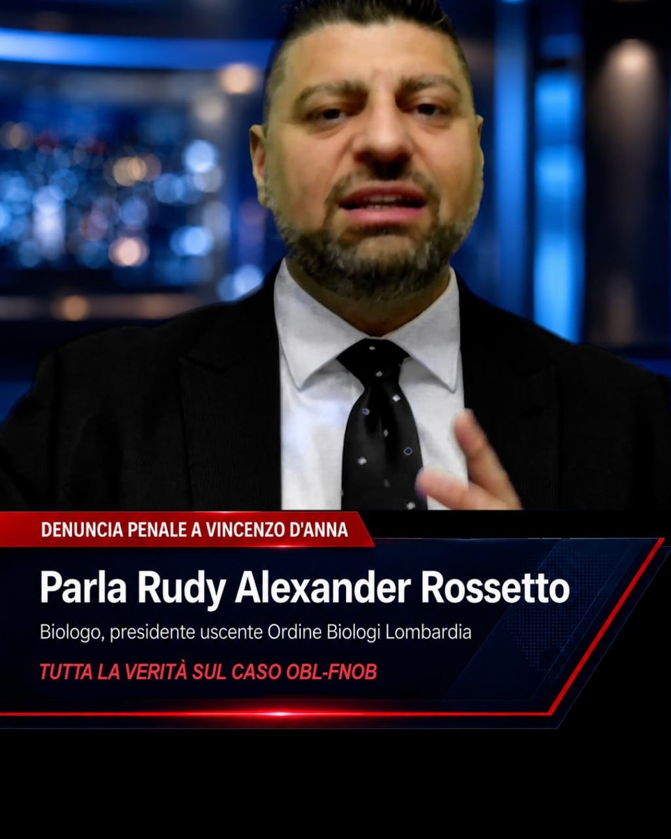 DottRossetto's tweet photo. DENUNCIA PENALE A VINCENZO D'ANNA   #denunciapenaledanna https://t.co/yay3kHkvHm
