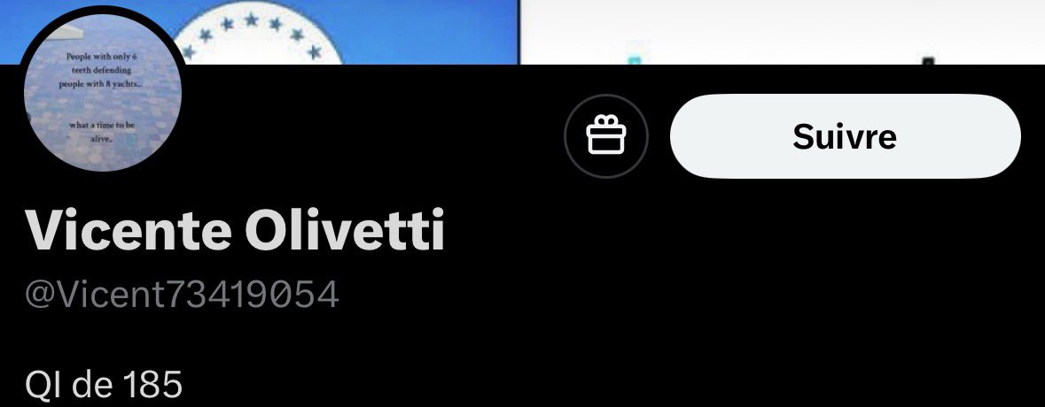 <a href="/Vicent73419054/">Vicente Olivetti</a> C’est quand même ça sa bio hein