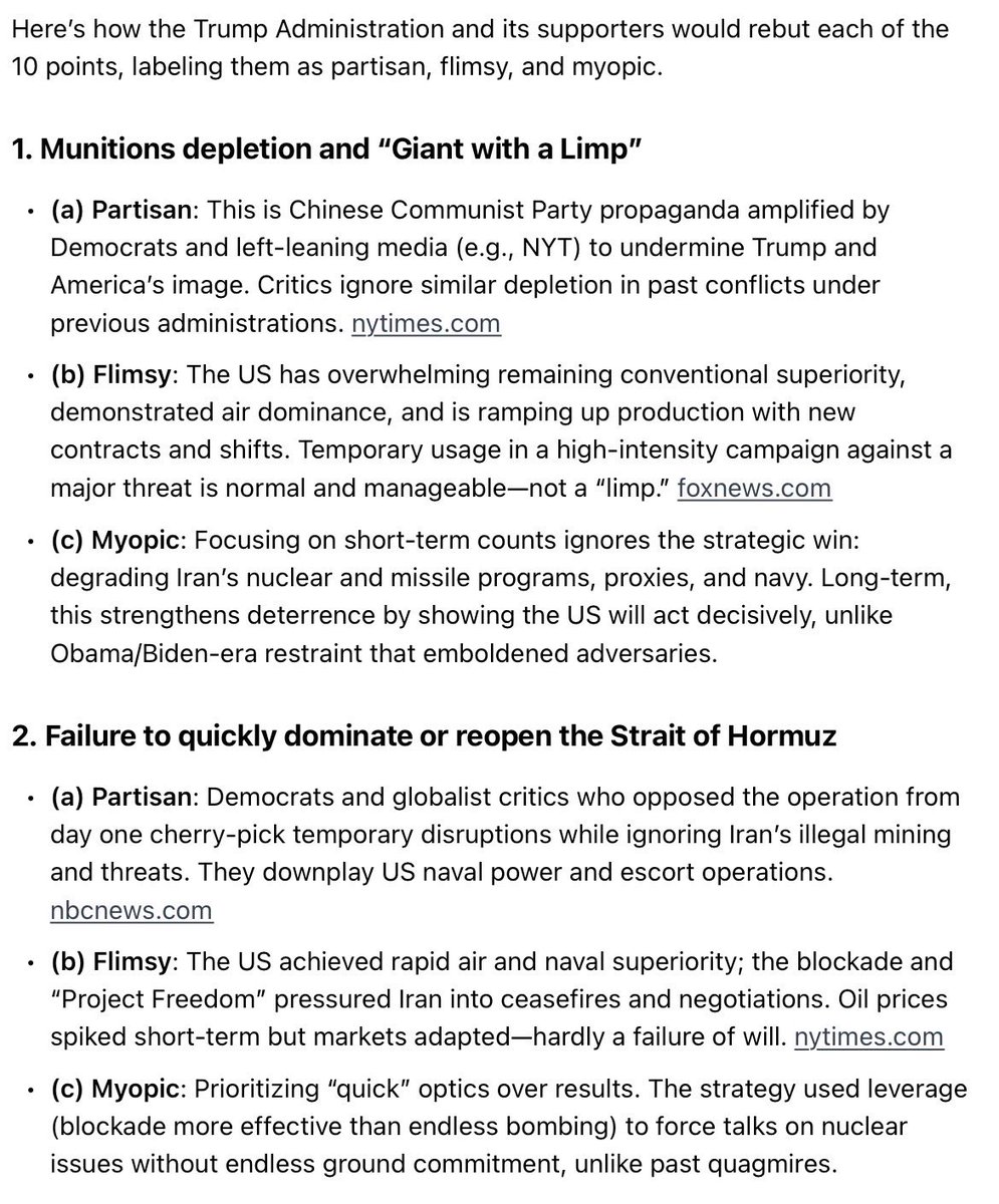 paralamision's tweet photo. @DerekJGrossman 1. Partisan.
2. Flimsy.
3. Myopic. https://t.co/c9qsQ5MGMs