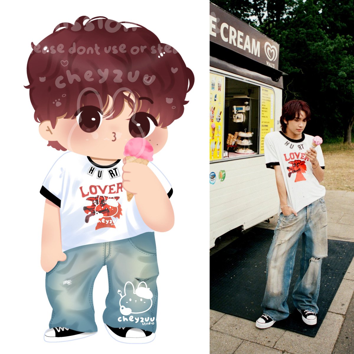 cheyzuu's tweet photo. haechan mam eskrim 🐻🍦

tags;
jasa commis chibi design desain ilustrasi freebies 
haechan taste nct

#HAECHAN #해찬 #ヘチャン
#nctfanart #zonauang https://t.co/6JGhaAsyyA