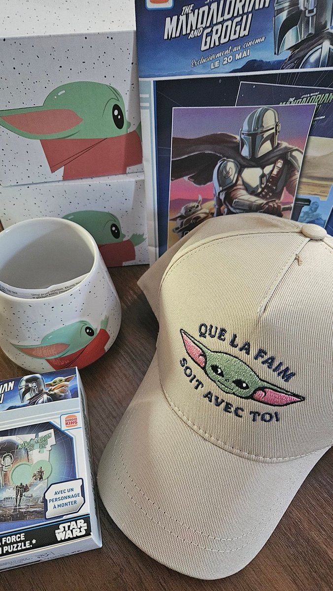 vlrns's tweet photo. Ça se sacrifie pour moi pour me ramener les items que je voulais de grogu 💚 https://t.co/Afihkk12ky
