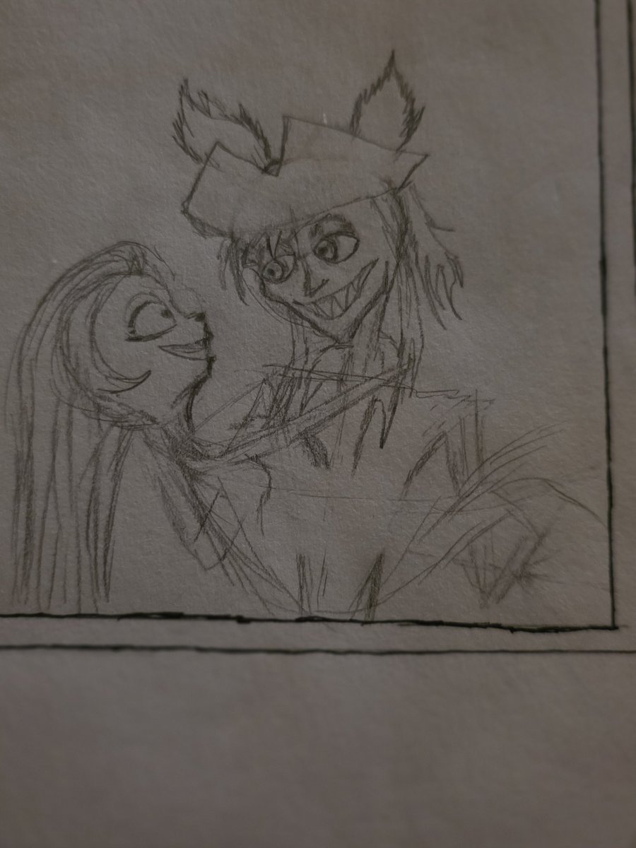 volahtile's tweet photo. I promise you all, I am working on something splendid for Charlastor MerMay entry. This includes me drawing a sailing ship which I always thought were majestic but hard to draw. https://t.co/MUlRmNbPFQ