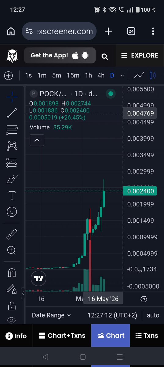 SpongeSkocka's tweet photo. $POCK killing lately 
Millions coded ✍️
60x https://t.co/eopUAhOaF1