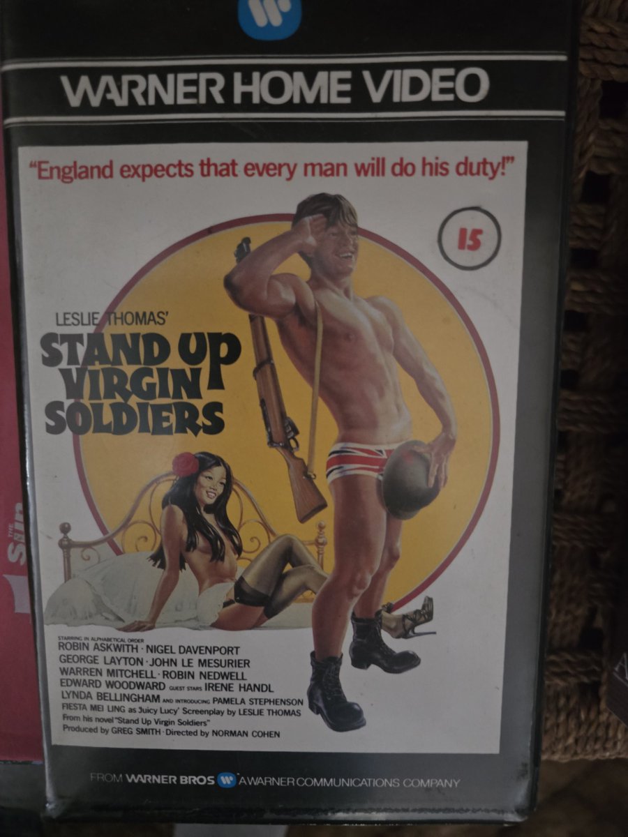DarrenDrew11's tweet photo. Very happy with this purchase of e bay of stand up virgin soldiers had a copy in the 80s but sadly went missing been waiting years for a copy to be available and saw one at last very hard to find one its one to get signed next month at the last ever cults gig https://t.co/hb7y3OJDca