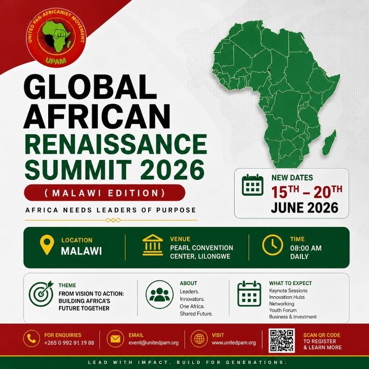 United Pan-Africanist movement (UPAM) tweet media