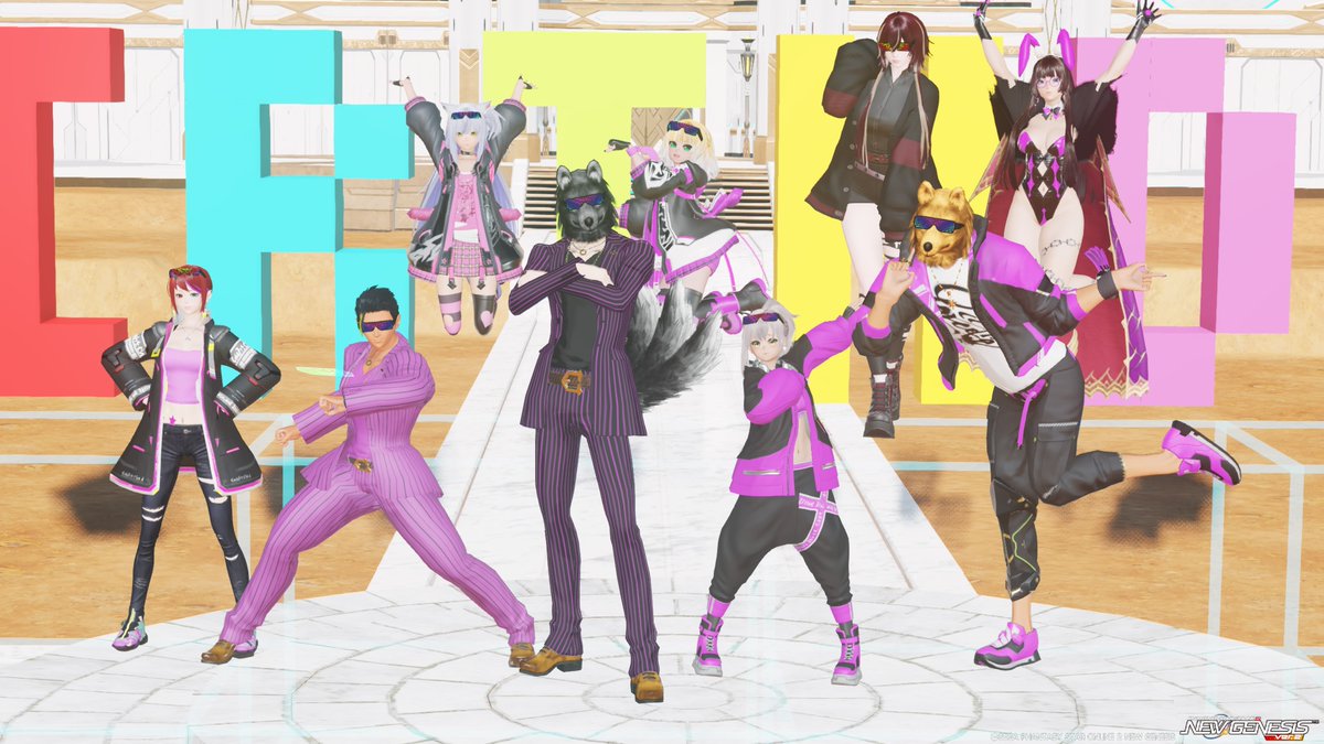 ship9_master's tweet photo. 昨日はあじのりさんとライさんのお誕生日前祝いでした!🎊
#PSO2NGS https://t.co/OEDMc6yLyC