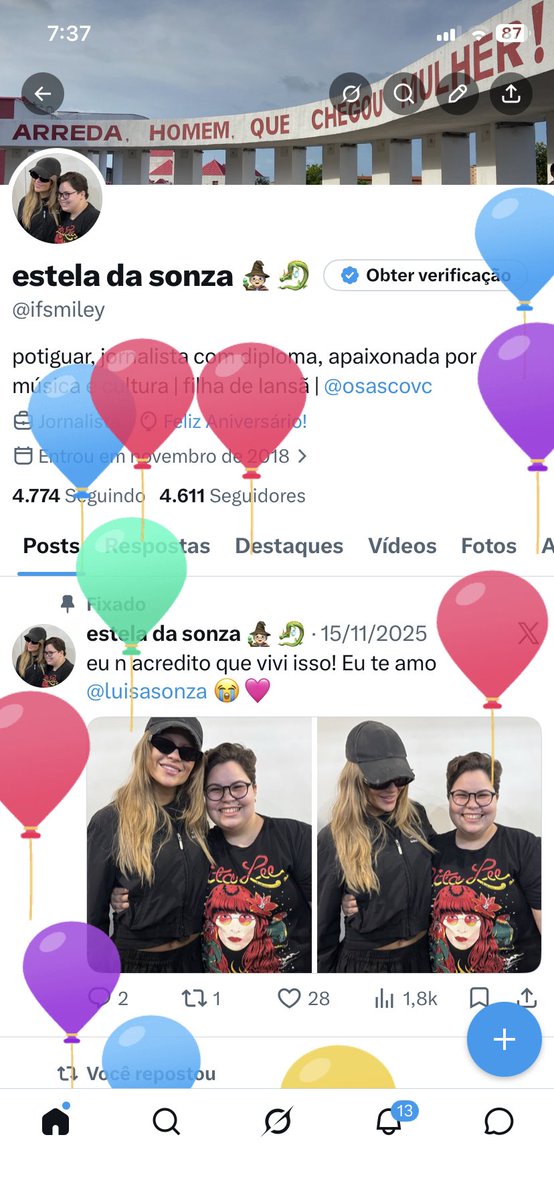 ifsmiley's tweet photo. e esse foi o Doce 22

bem-vindo, 23 https://t.co/YTHUknEtWG