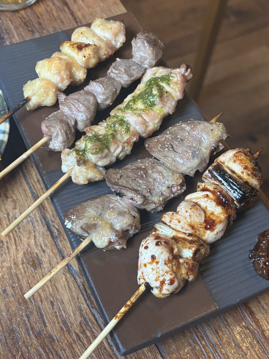 終演後は明治座近くの 美味しい焼き鳥屋さんへ