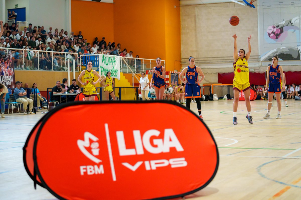 FBMadrid's tweet photo. Este domingo 10 de mayo a las 10 de mañana podremos revivir en La Otra, de @telemadrid, la final de la #LigaVIPS femenina entre @cbpozuelo y @CBMajadahonda 

¡¡Todo un partidazo!! https://t.co/gUjCOhoho7