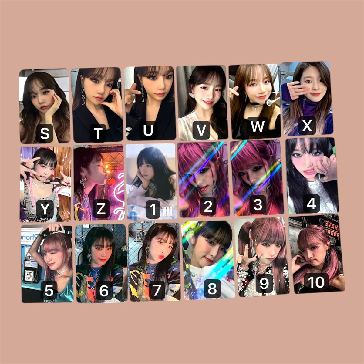 WTS | LFB | ONHAND SALE ASSORTED PHOTOCARD (LE SSERAFIM, IVE, JO YURI ...