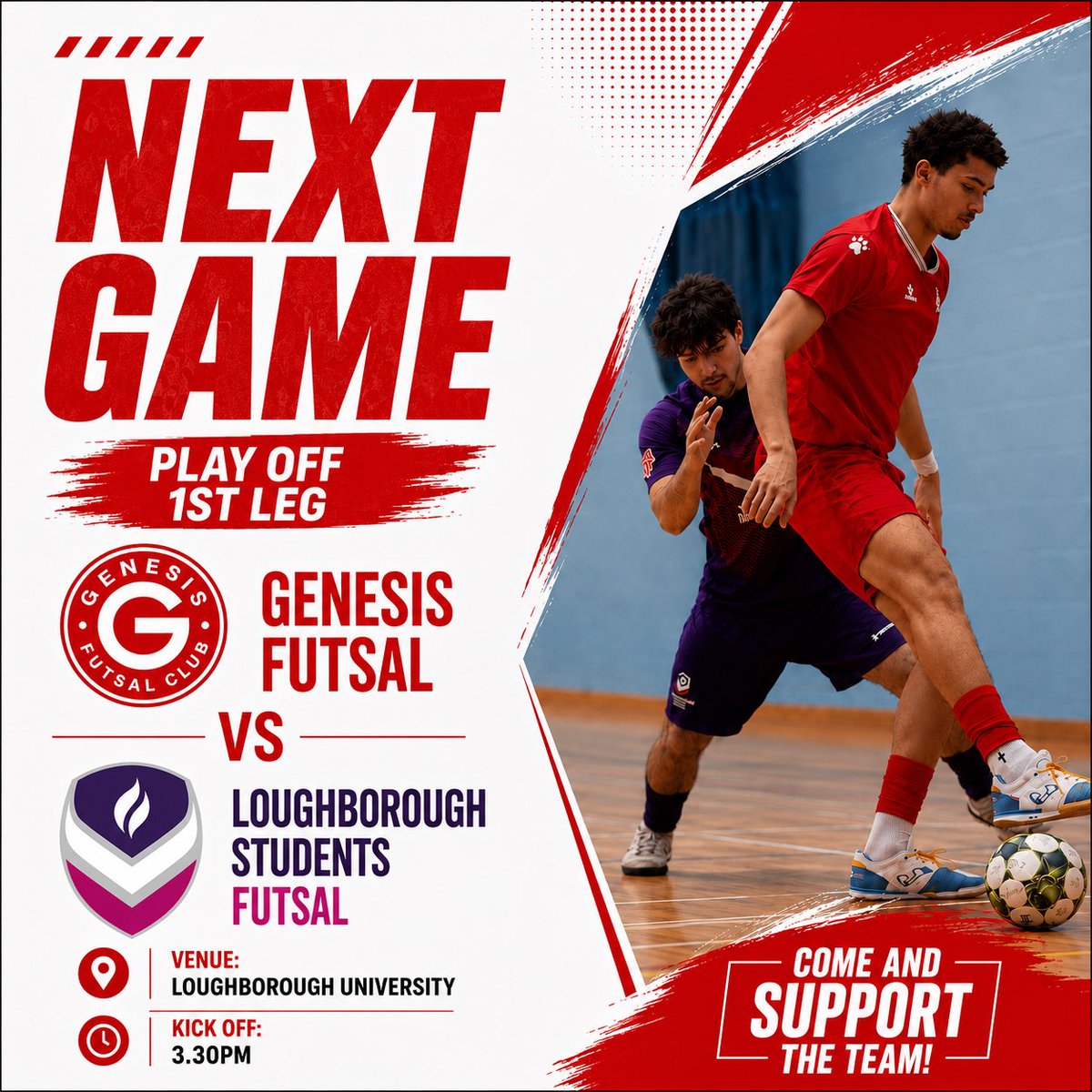 Genesis Futsal Club 🔴⚪️ tweet media