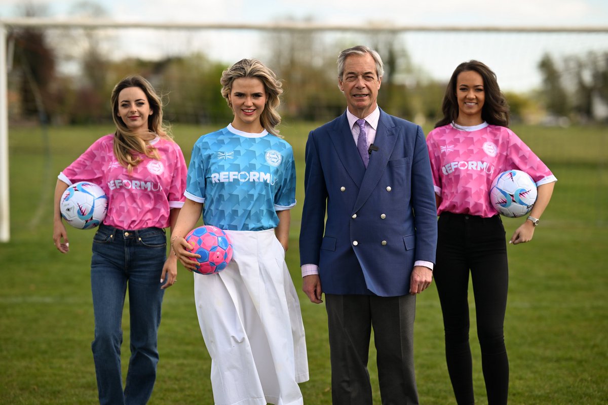 reformparty_uk's tweet photo. To celebrate our stunning election victory, our new ReformFC merchandise will go on general sale at 9am tomorrow. ✅ https://t.co/qL8HHKsRGg