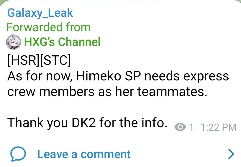 MissMapleStar's tweet photo. // 4.3 leaks

"Mortenax Blade is probably Himeko SP's BiS" 

Holy shit is he actually boarding that train https://t.co/TAdu9qa6xN