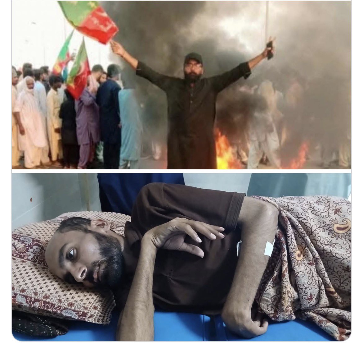 ملتان کا بہادر اور مخلص کارکن عدنان خان، جس نے ہر مشکل وقت میں تحریکِ انصاف کا بھرپور ساتھ دیا، کئی بار گرفتاریوں کا سامنا کیا، خصوصاً 9 مئی کے بعد بے شمار مشکلات اور اذیتیں برداشت کیں، آج شدید علالت کے باعث ہسپتال میں زیرِ علاج ہے….🥹
عدنان خان وہ نوجوان ہے جس نے ملتان میں ڈنکے