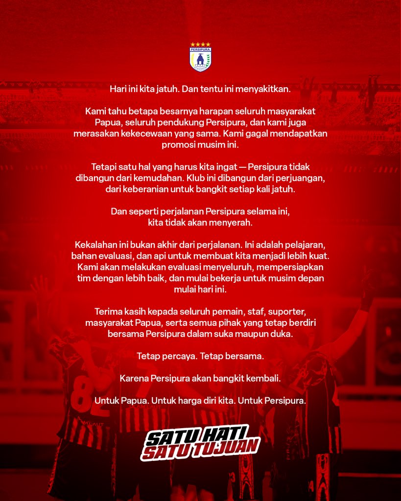 Persipura Jayapura tweet media
