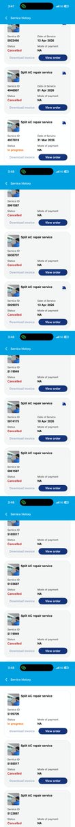 AkshayS65378592's tweet photo. I purchased an LG AC from Reliance Digital, India Expo Mart Cir, near Metro Station, Knowledge Park II, Greater Noida, Uttar Pradesh 201310, along with installation and extended warranty.

Since Day 1, the AC has had cooling issues.

Today marks 39+ days of continuous follow-ups, complaints, escalations, calls, emails, and mental harassment — yet the issue is STILL unresolved.

Timeline:
1 - Initial complaint raised on 1 April 2026
2 - 3 repair attempts already done
3 - Same cooling issue keeps returning
4 - Multiple service requests created & cancelled without my consent
5 - NCH complaint filed (Docket No: 9113158)
6 - Still no replacement
7 - Still no refund

The most frustrating part is Reliance Digital CEO Desk repeatedly sending the same copy-paste response claiming:
“We tried contacting you on both numbers but were unable to reach you.”

This was repeatedly sent despite:
1 - Me continuously following up myself
2 - Sharing alternate numbers
3 - Replying instantly on email

I have already interacted with 4+ different people from the CEO Desk/escalation team, yet the responses remained mostly repetitive templates without actual resolution.

The CEO Desk emails from:
BM BADE (bm.bade@ril.com)
cc:
grievance.reliancedigital@ril.com
cshead.reliancedigital@ril.com
…did not help resolve the issue at all.

I repeatedly asked:
1 - Why were my service requests cancelled without my consent?
2 - What is the refund/replacement policy in such cases?
3 - Why is replacement being denied after repeated failures?
But these questions were repeatedly ignored, even after asking multiple times.

I have already shared:
1 - Call records
2 - Screenshots
3 - Video recordings
4 - Service history
5 - Technician interaction videos
Yet nothing helped.

I even have a video recording of the technician clearly stating that they were unable to properly identify/find the gas leakage issue. Despite this, Reliance Digital is STILL refusing replacement/refund and continues pushing repair attempts.

What shocked me even more was the response from the head/store management of Reliance Digital Greater Noida, who clearly stated:
“We do not replace or refund.”

I was repeatedly told “48 hours” for technician visits and resolutions, but in reality even those 48-hour commitments turned into 4-day waiting periods.

I also directly visited the showroom/store multiple times for resolution, but even that did not help.

So despite:
repeated failures

1 - unresolved cooling issue
2 - multiple repair attempts
3 - technician uncertainty
4 - NCH escalation
…the customer is simply expected to keep accepting temporary repairs on a brand new AC.
So far I have interacted/contacted 10+ people including:
1 - 4+ CEO Desk/escalation representatives
2 - Store Manager
3 - Reliance Service Team
4 - LG Service Representatives
5 - reliance customer care

Multiple technicians/support executives
Instead of resolution, I kept getting redirected:
“Talk to LG”
“Talk to Reliance”
“Wait 24 hours”
“Wait 48 hours”
“Brand team will contact you”
This cycle has continued for more than a month.

What’s worse is that similar complaints and poor customer experiences for THIS SAME Reliance Digital store can already be seen in Google Reviews as well, which clearly shows this is not an isolated incident.

I am also attaching screenshots of:
1 - Reliance service requests (A combined screenshot of all)
2 - CEO Desk responses/emails A combined screenshot of all)
3 - Other customers in Google Reviews for the same Reliance Digital store (similar to my issue)

I also have multiple call recordings and technician video recordings as supporting evidence, but I am not attaching them here at this moment.
proving the issue again and again with videos/call logs

I paid for:
✔️ A new AC
✔️ Installation
✔️ Extended warranty

Not for endless follow-ups and unresolved service loops.

Even after NCH escalation, Reliance Digital is still not replacing the defective unit or processing a refund.
Need immediate replacement/refund and accountability.
@RelianceDigital @LGUS @jagograhakjago @nch1915 @reliancegroup

#RelianceDigital #LG #ConsumerRights #CustomerService #NCH #India