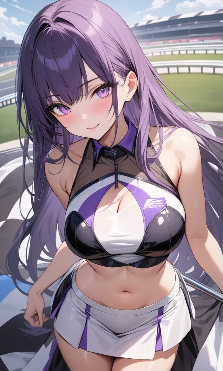 レースクイーンって良いよね♡
ピチッとした感じ大好き♡