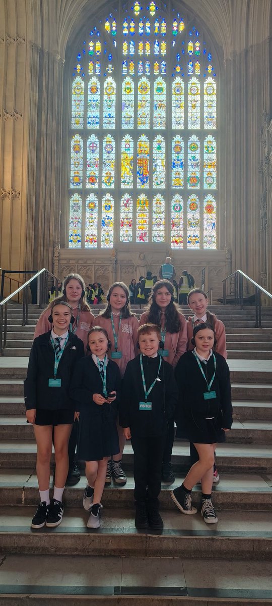 ArrocharPS's tweet photo. The P6 and 7 pupils enjoyed a busy week in London. Some of the highlights being: a tour of Westminster Palace; a tour of 10 Downing Street where they met Larry the cat and the Prime Minister; Six the musical; Madame Tussauds; and the London Eye. Wonderful memories made. https://t.co/PXjznUL2NQ